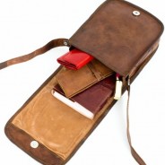 Sacoche homme en cuir