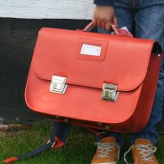 Cartable en cuir pour l’école